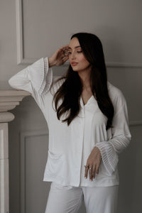 The Duchess Sleep Set in Pearl Oyster - Byeditstudio